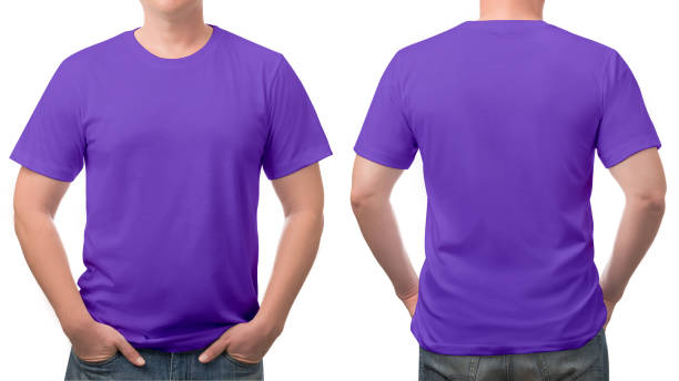 violet shirt