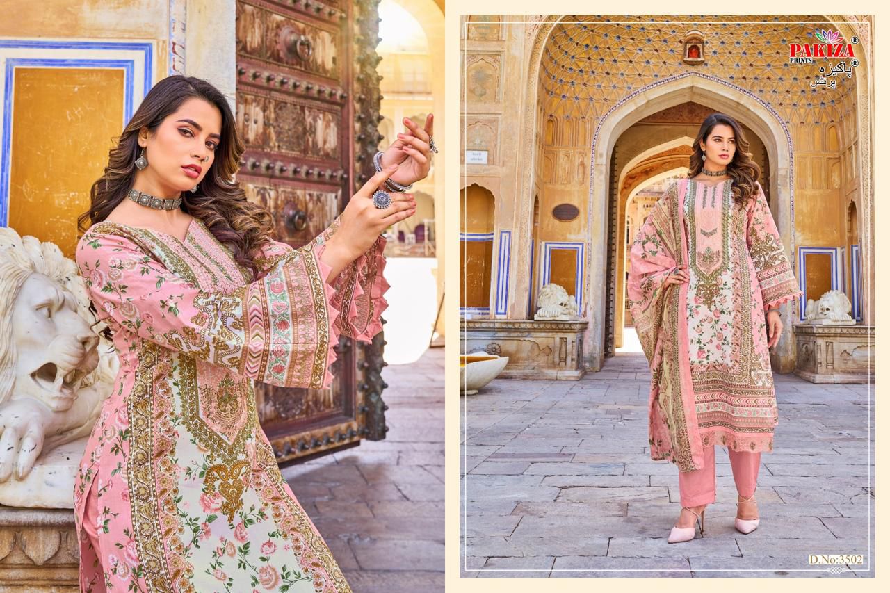 pakiza prints cotton karachi suits