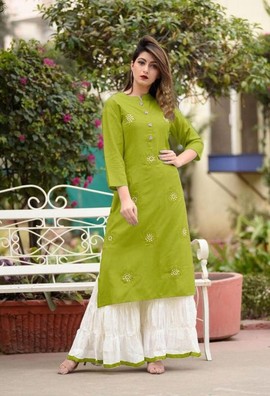 plazo kurti design images 2021