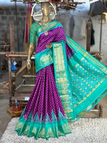 patola silk saree