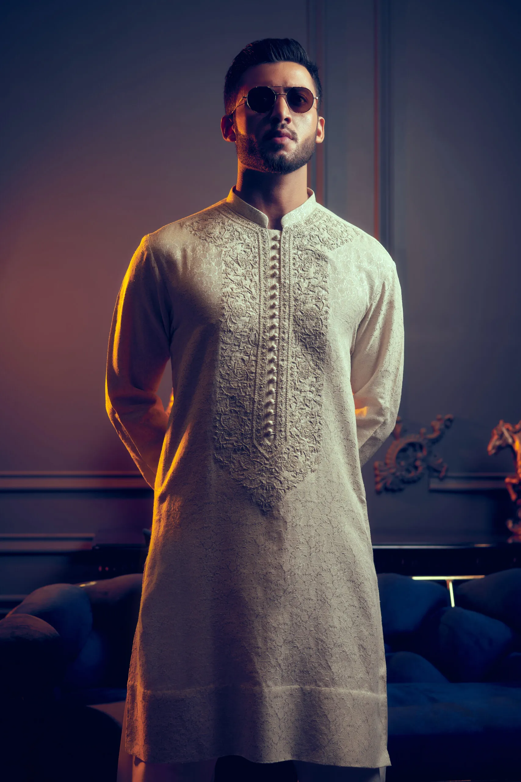 embroidered kurta