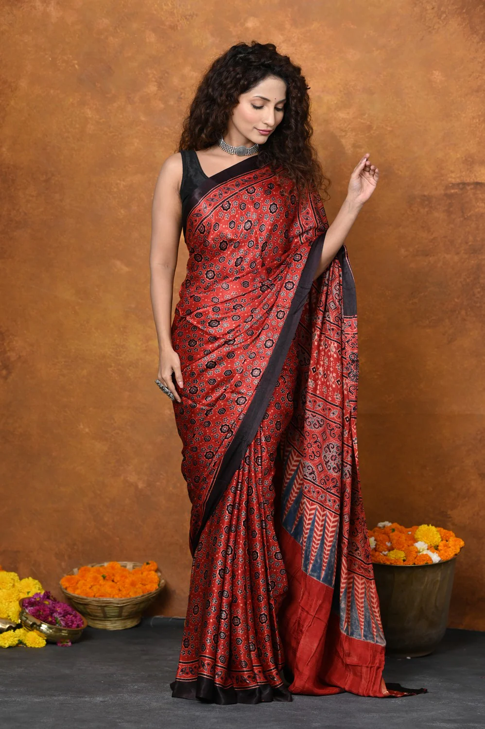 modal silk saree