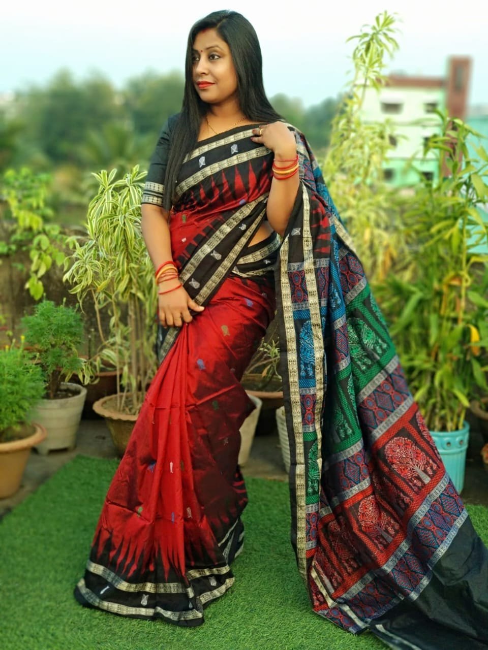 sambalpuri pata saree