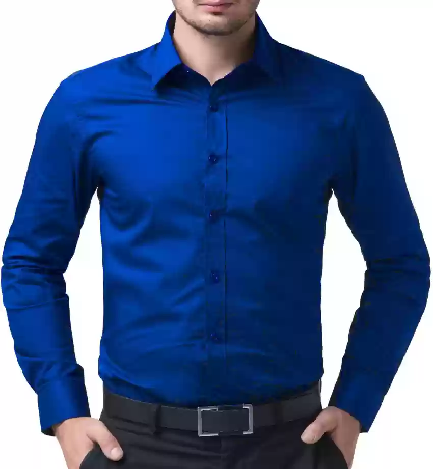 royal blue colour shirt