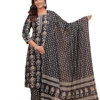 bagh print suit