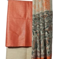 tussar silk suits